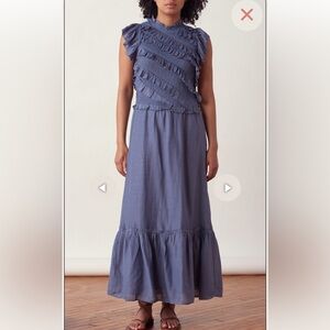 Eleanor dress by Sea NY in slate size 6 excellent condition